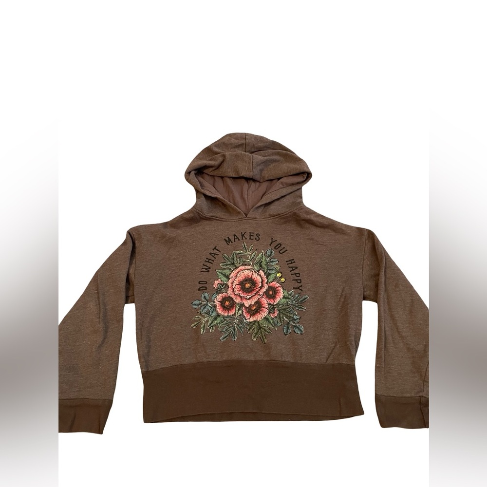 NATURAL LIFE Brown Hoodie
